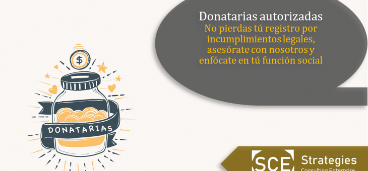 Información para las donatarias autorizadas